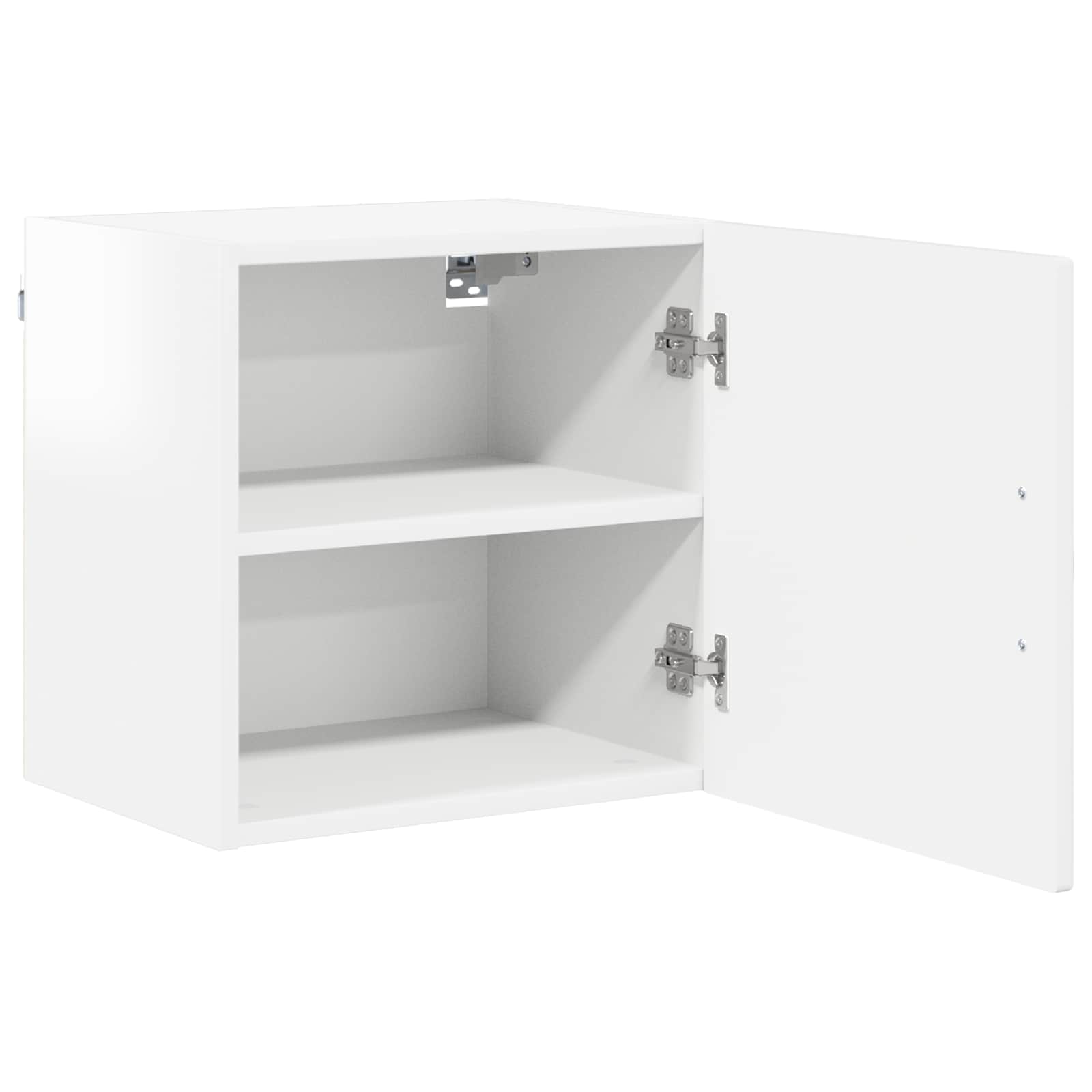 Wandschrank PORTO Hochglanz Weiß 40 x 31 x 40 cm Holzwerkstoff
