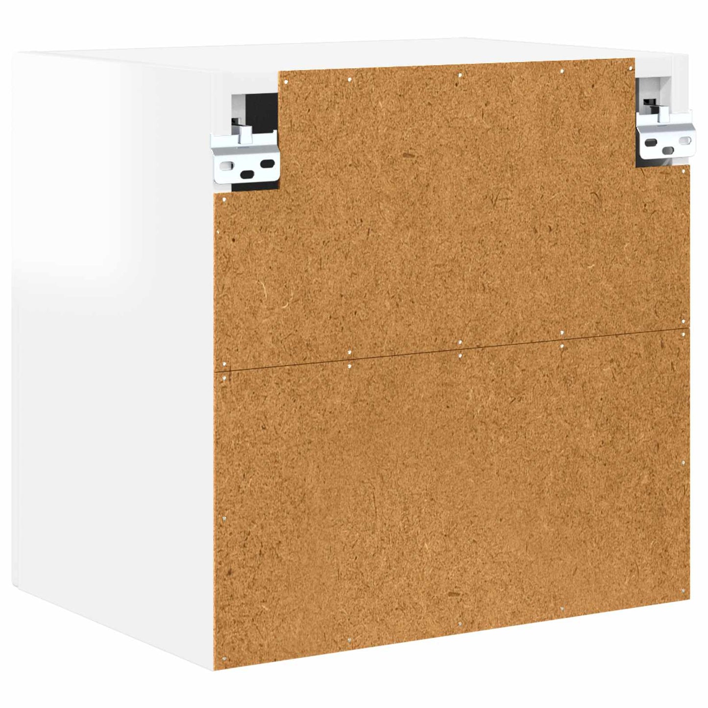Wandschrank PORTO Hochglanz Weiß 40 x 31 x 40 cm Holzwerkstoff