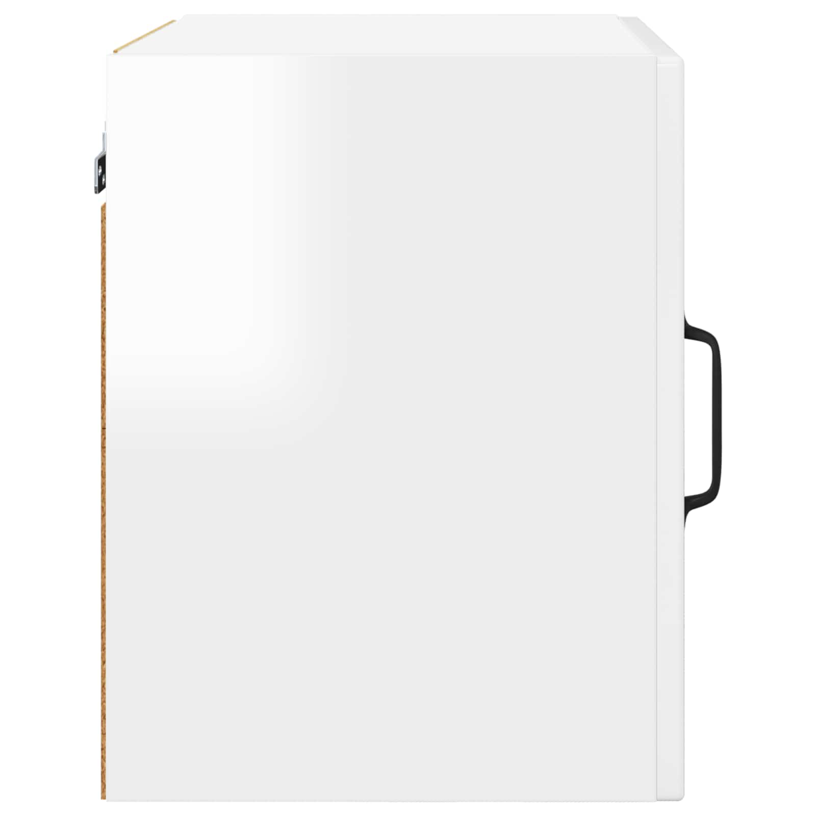 Wandschrank PORTO Hochglanz Weiß 40 x 31 x 40 cm Holzwerkstoff