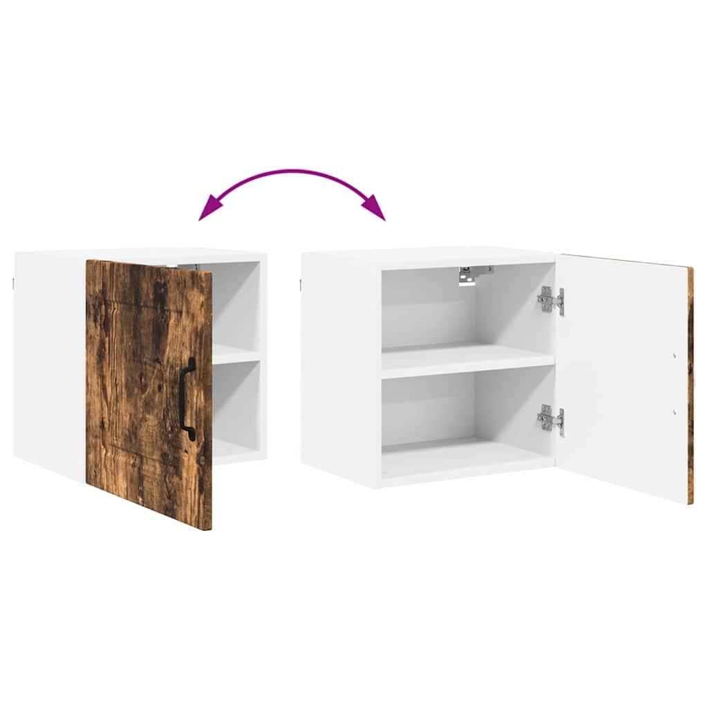 Küchenwandschrank mit Regal Geräucherte Eiche 40 x 31 x 40 cm