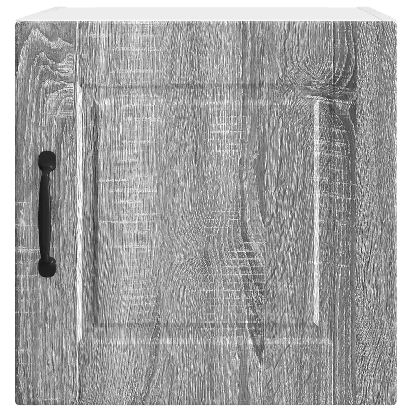 Wandschrank PORTO 2 stk. Graues Sonoma Holzwerkstoff