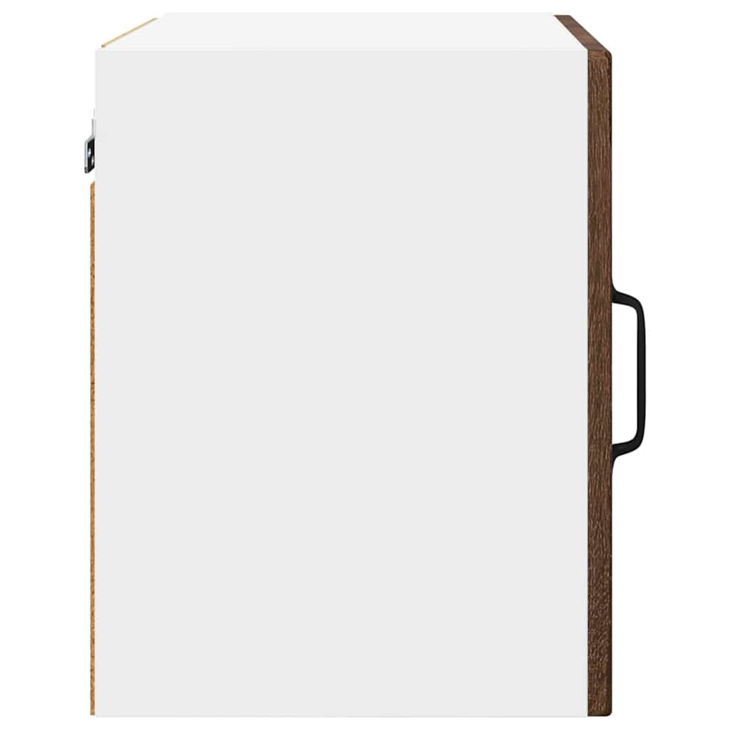 Küchenwandschrank mit Regal Braun Eichen-Optik 40 x 31 x 40 cm