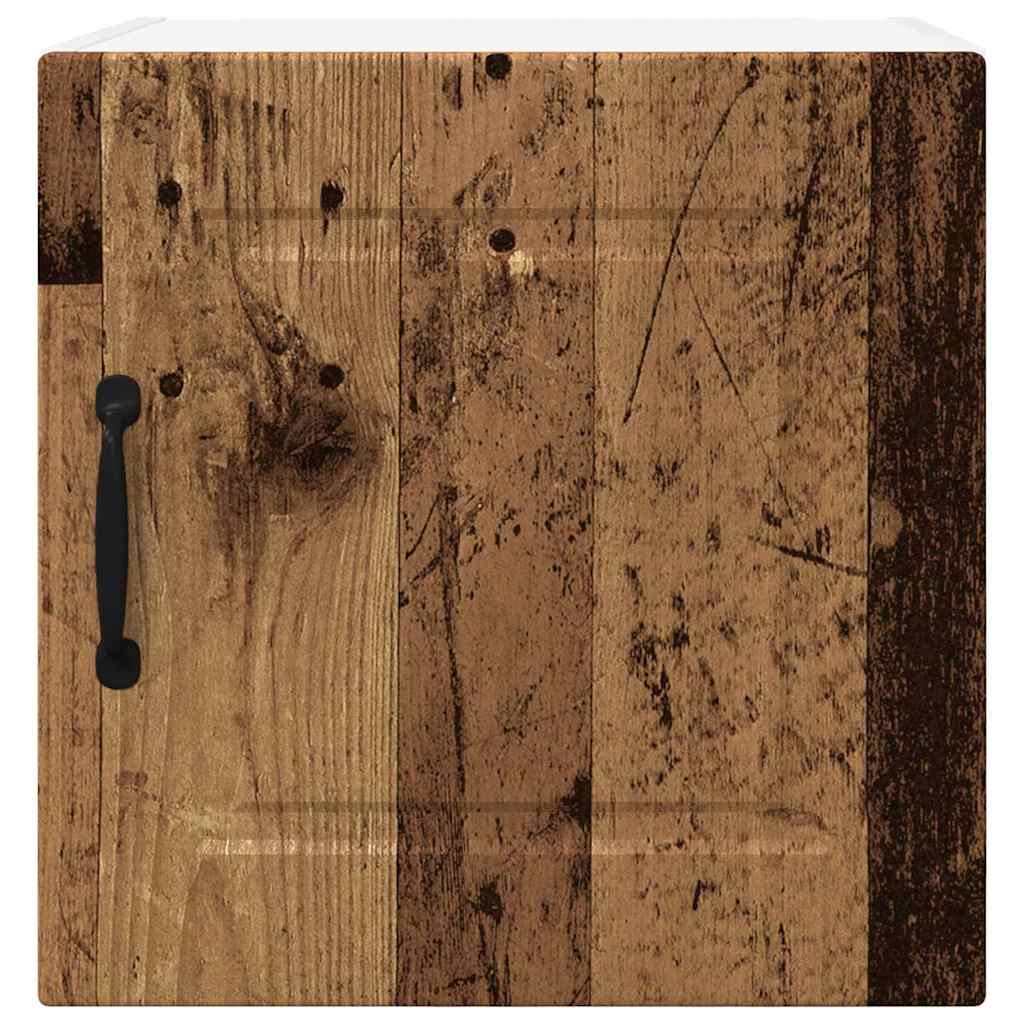 Küchenwandschrank mit Tür Altholz 40 x 31 x 40 cm Holzwerkstoff