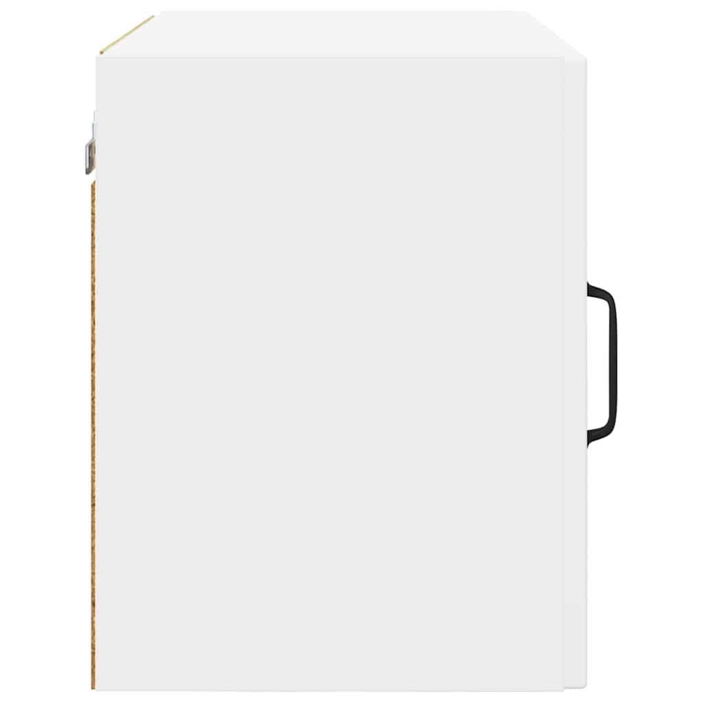 Küchenwandschrank mit Regal Weiß 50 x 31 x 40 cm Holzwerkstoff