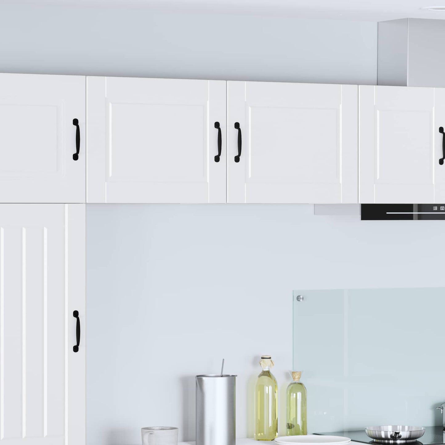 Wandschrank PORTO 2 stk. Weiß Holzwerkstoff