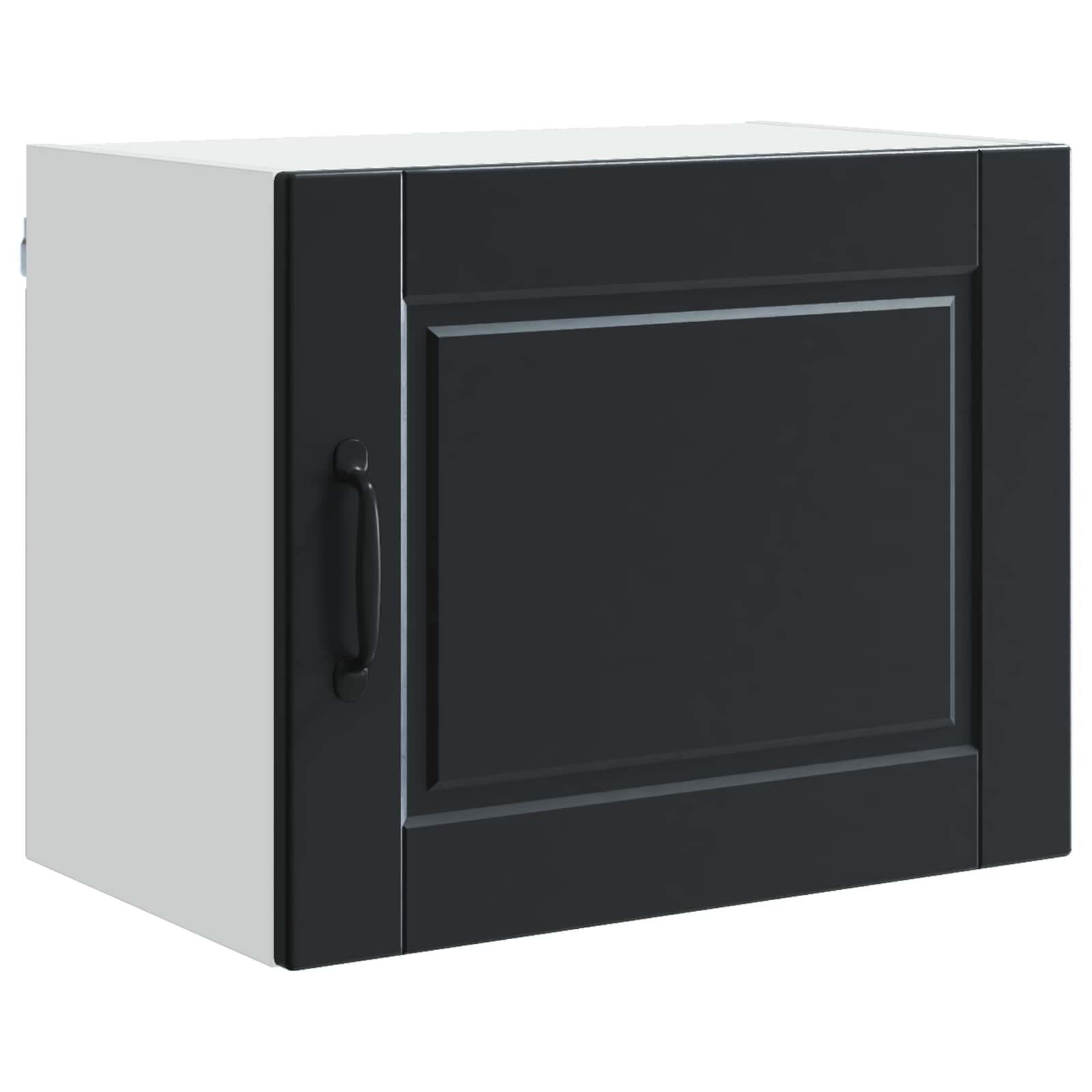 Wandschrank PORTO Schwarz 50 x 31 x 40 cm Holzwerkstoff