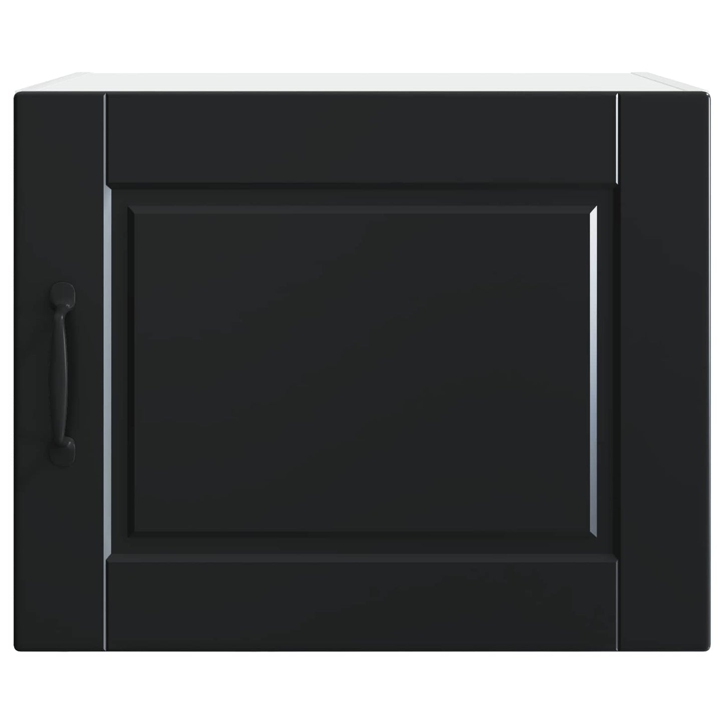 Wandschrank PORTO 2 stk. Schwarz Holzwerkstoff