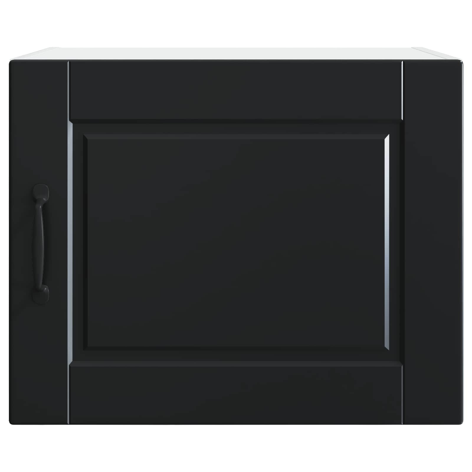 Wandschrank PORTO 2 stk. Schwarz Holzwerkstoff