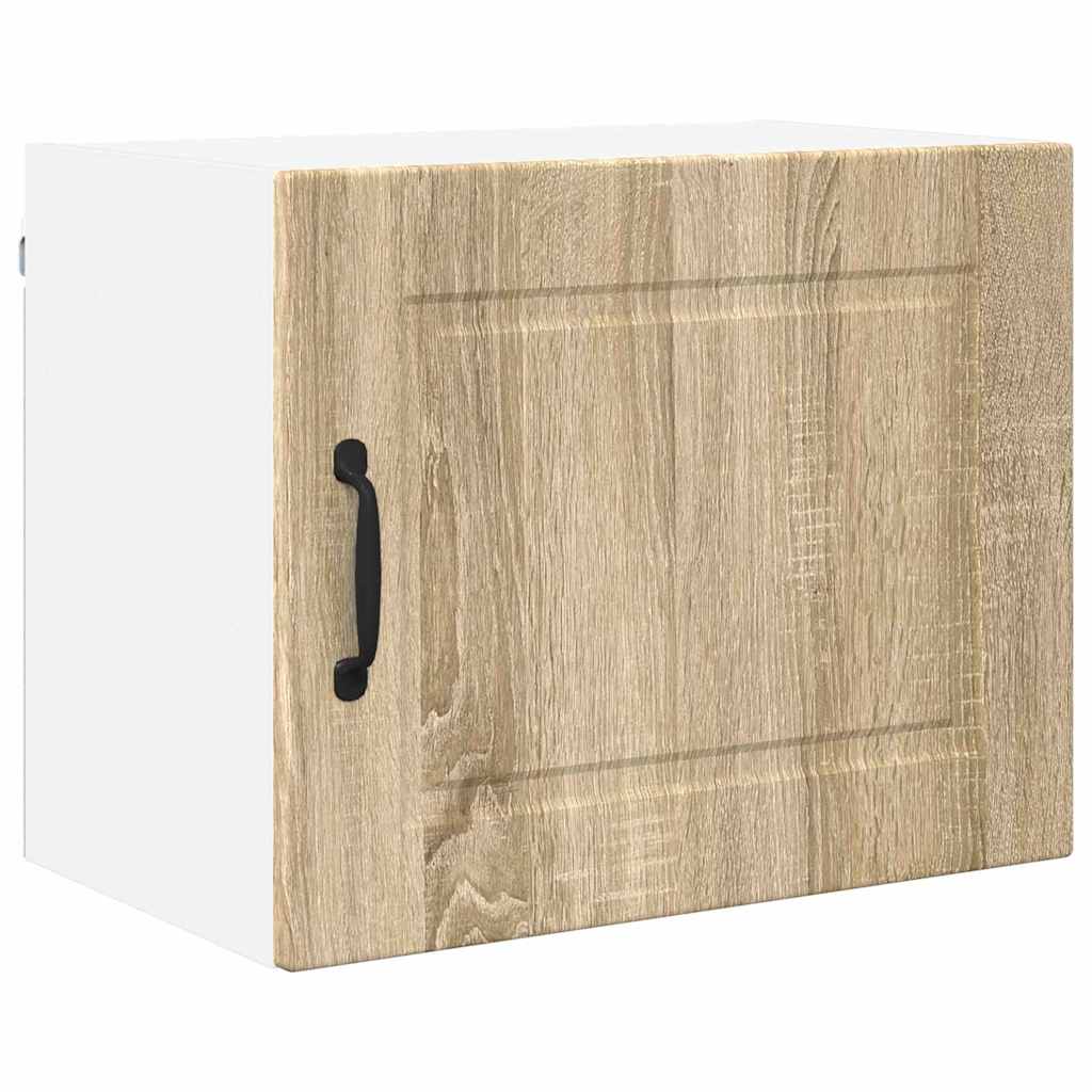 Küchenwandschrank mit Regal 2 pcs Sonoma-Eiche 50 x 31 x 40 cm