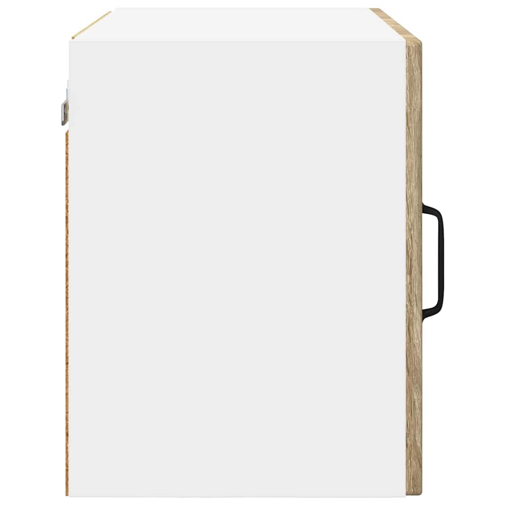 Küchenwandschrank mit Regal 2 pcs Sonoma-Eiche 50 x 31 x 40 cm