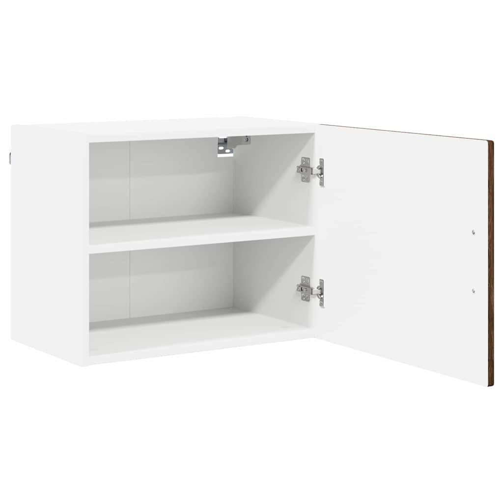 Küchenwandschrank mit Regal Braun Eichen-Optik 50 x 31 x 40 cm
