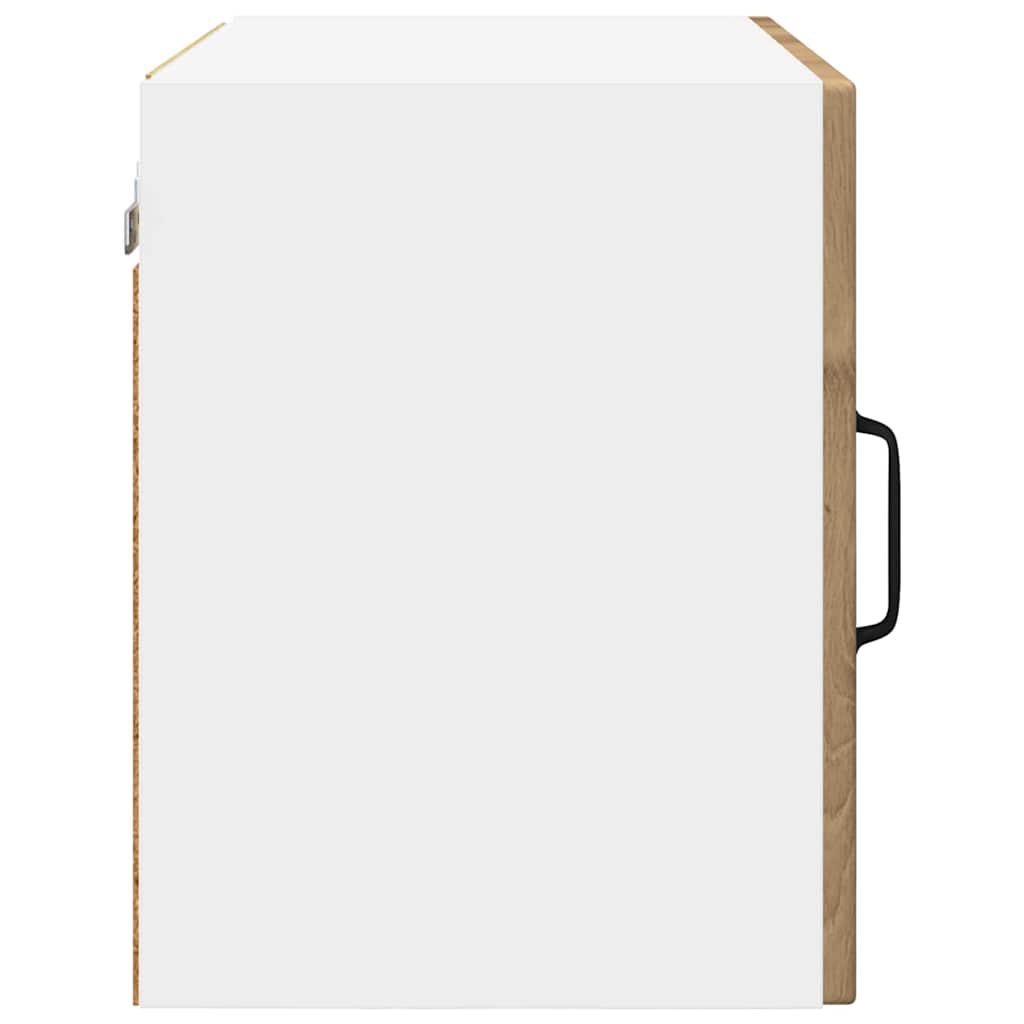 Küchenwandschrank mit Regal 2 pcs Artisan-Eiche 50 x 31 x 40 cm