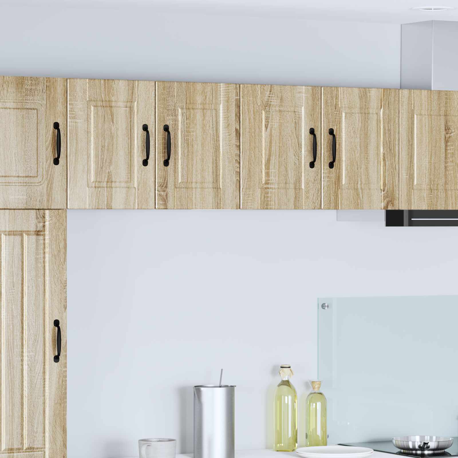 Wandschrank PORTO 2 stk. Sonoma-Eiche Holzwerkstoff