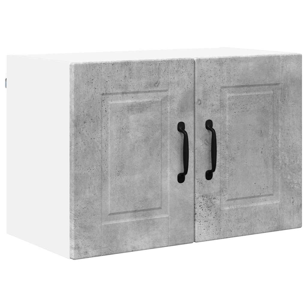 Küchenwandschrank Beton Grau 60 x 31 x 40 cm Holzwerkstoff