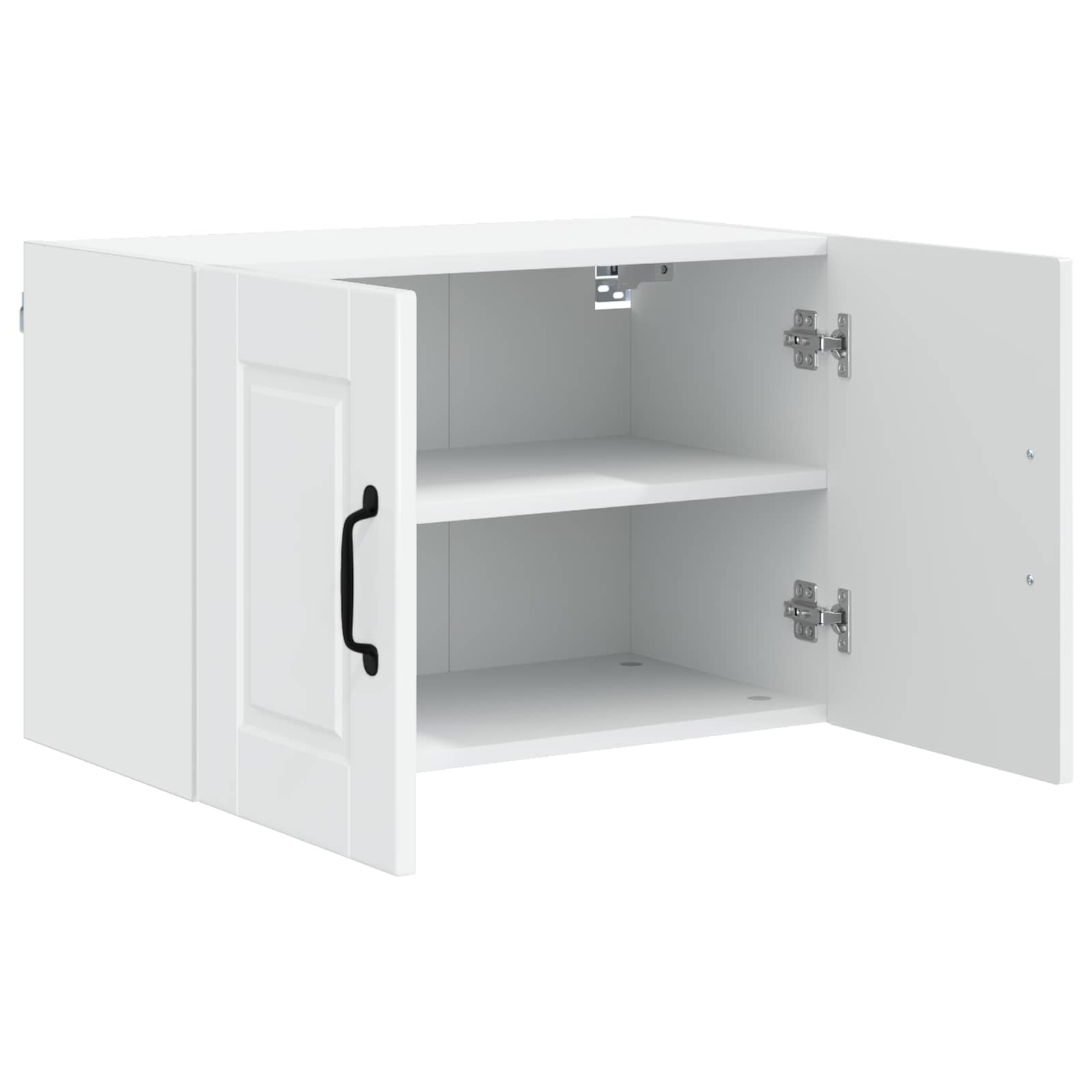 Wandschrank PORTO 2 stk. Hochglanz Weiß Holzwerkstoff
