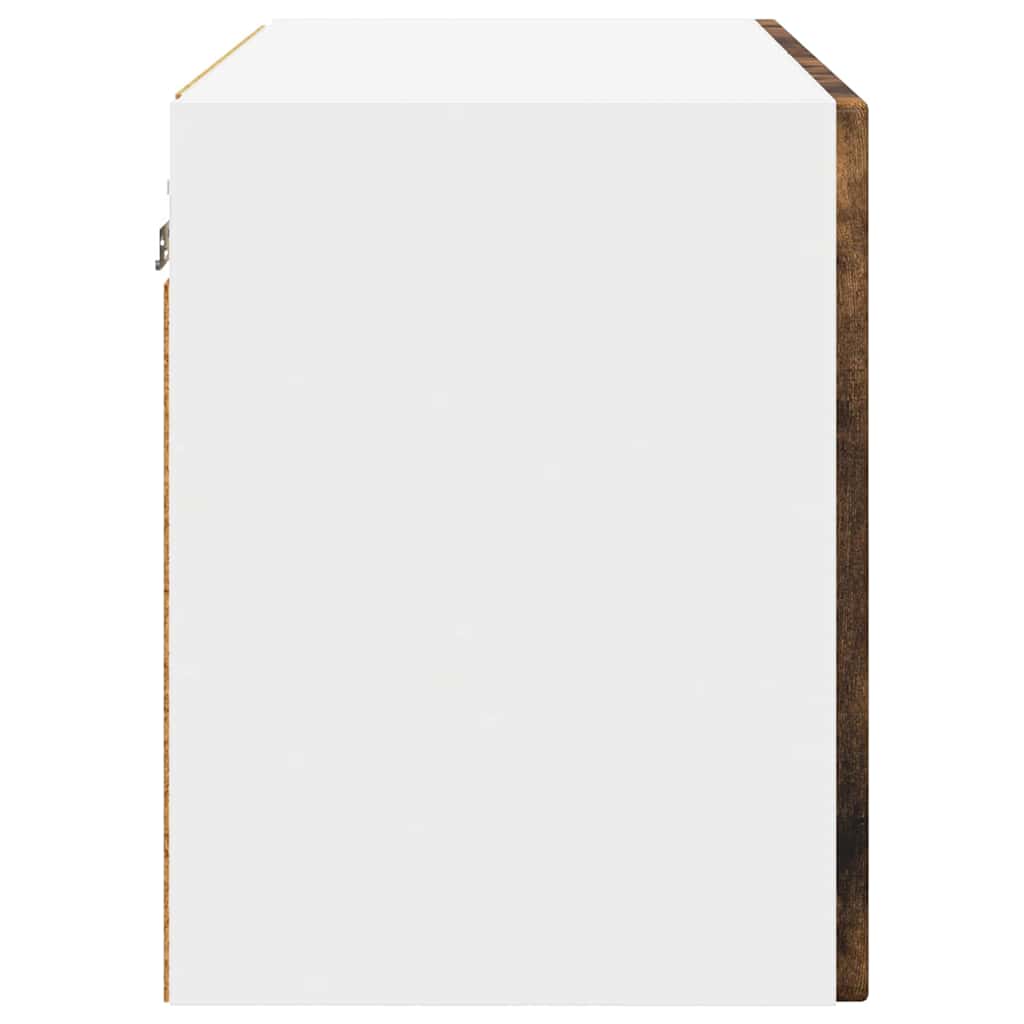 Küchenwandschrank mit Regal Geräucherte Eiche 60 x 31 x 40 cm