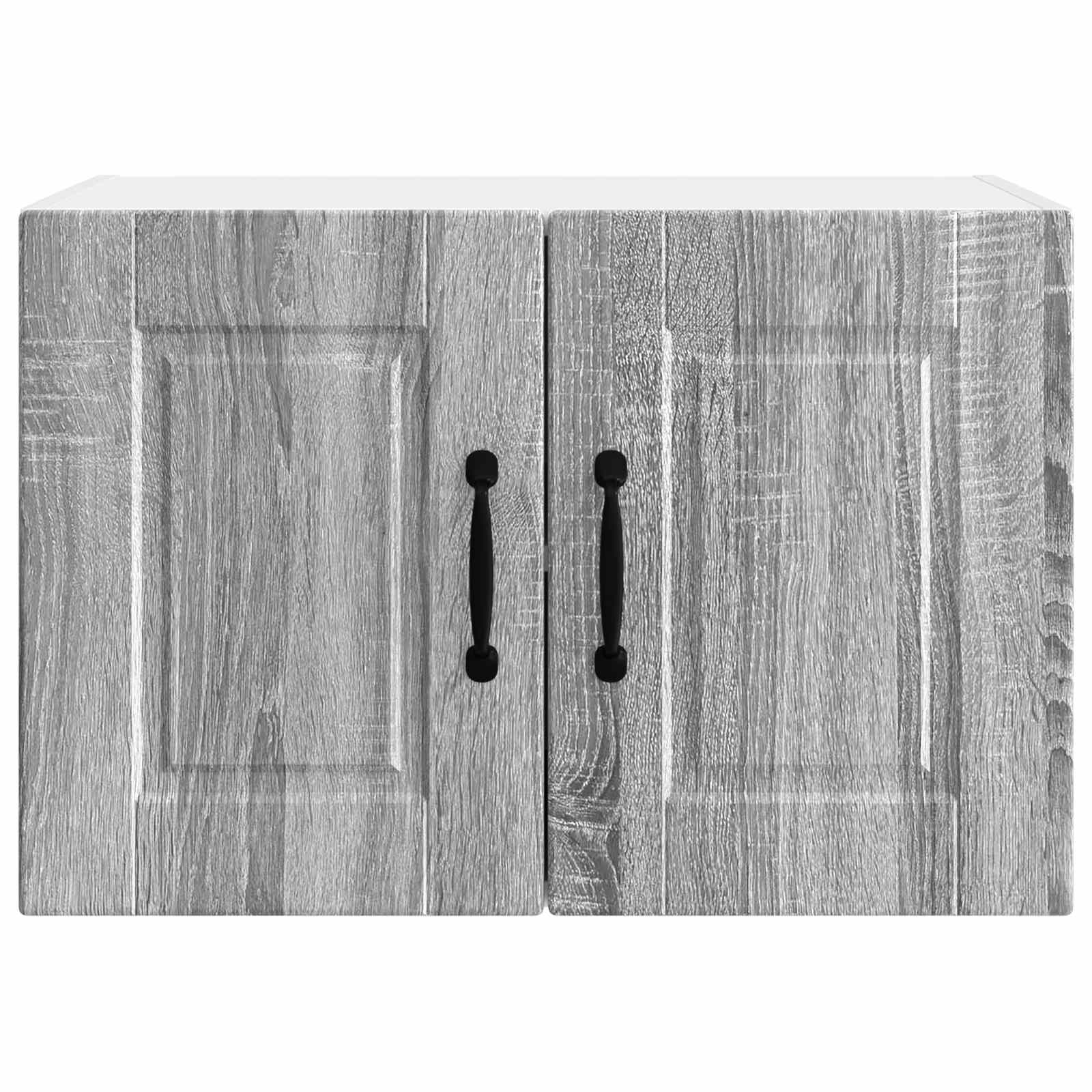 Wandschrank PORTO 2 stk. Graues Sonoma Holzwerkstoff