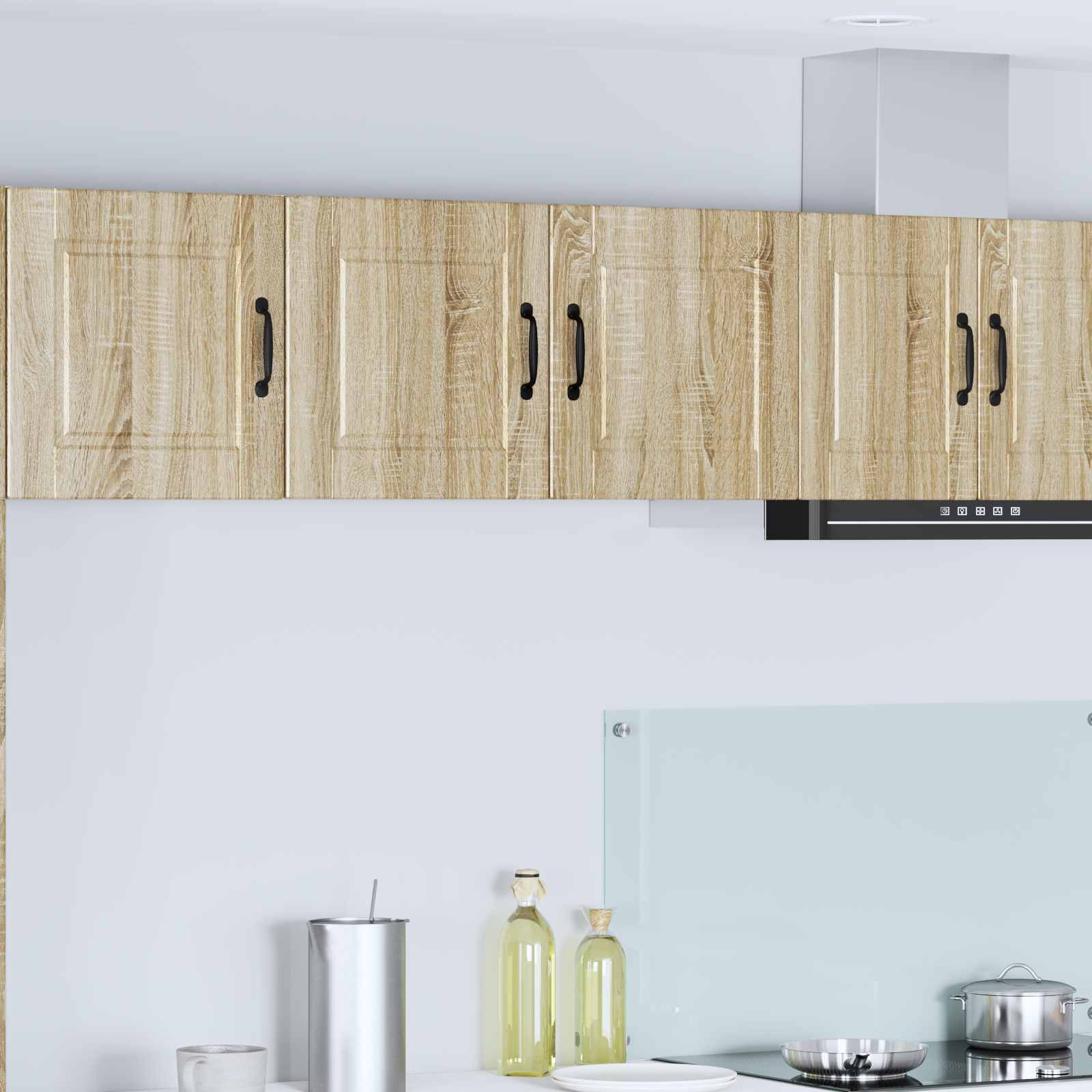 Wandschrank PORTO Sonoma-Eiche 80 x 31 x 40 cm Holzwerkstoff