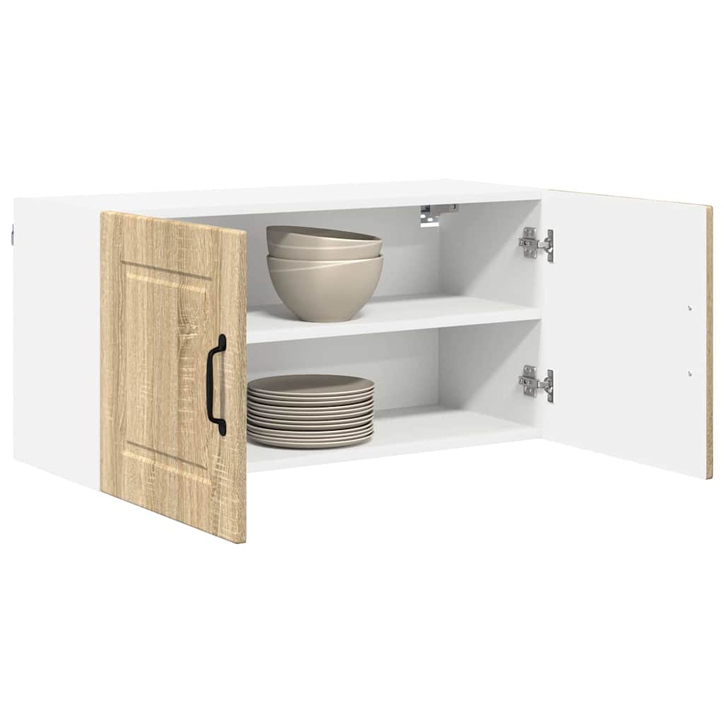 Küchenwandschrank Sonoma-Eiche 80 x 31 x 40 cm Holzwerkstoff