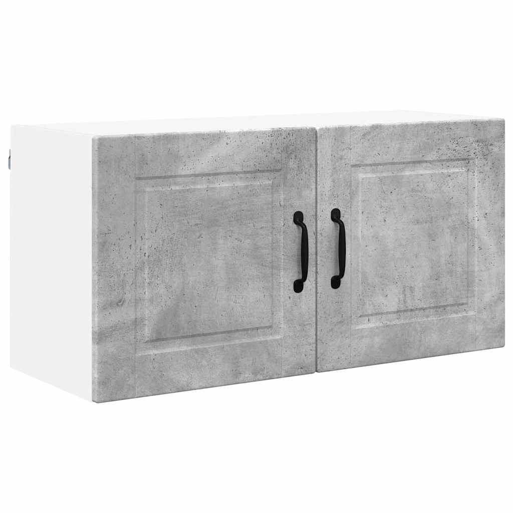 Küchenwandschrank Beton Grau 80 x 31 x 40 cm Holzwerkstoff