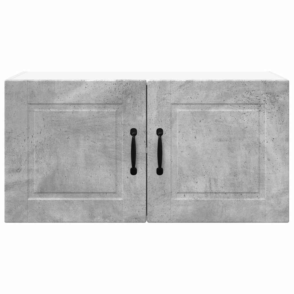 Küchenwandschrank Beton Grau 80 x 31 x 40 cm Holzwerkstoff