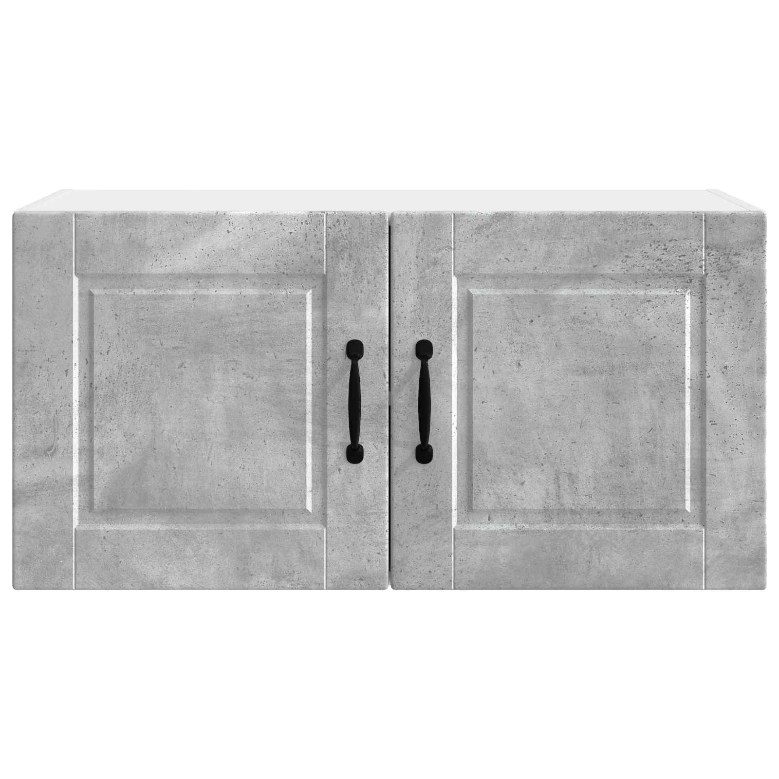 Wandschrank PORTO Beton Grau 80 x 31 x 40 cm Holzwerkstoff