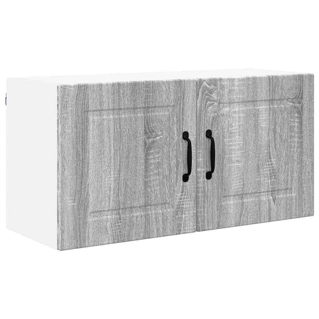 Küchenwandschrank Graues Sonoma 80 x 31 x 40 cm Holzwerkstoff