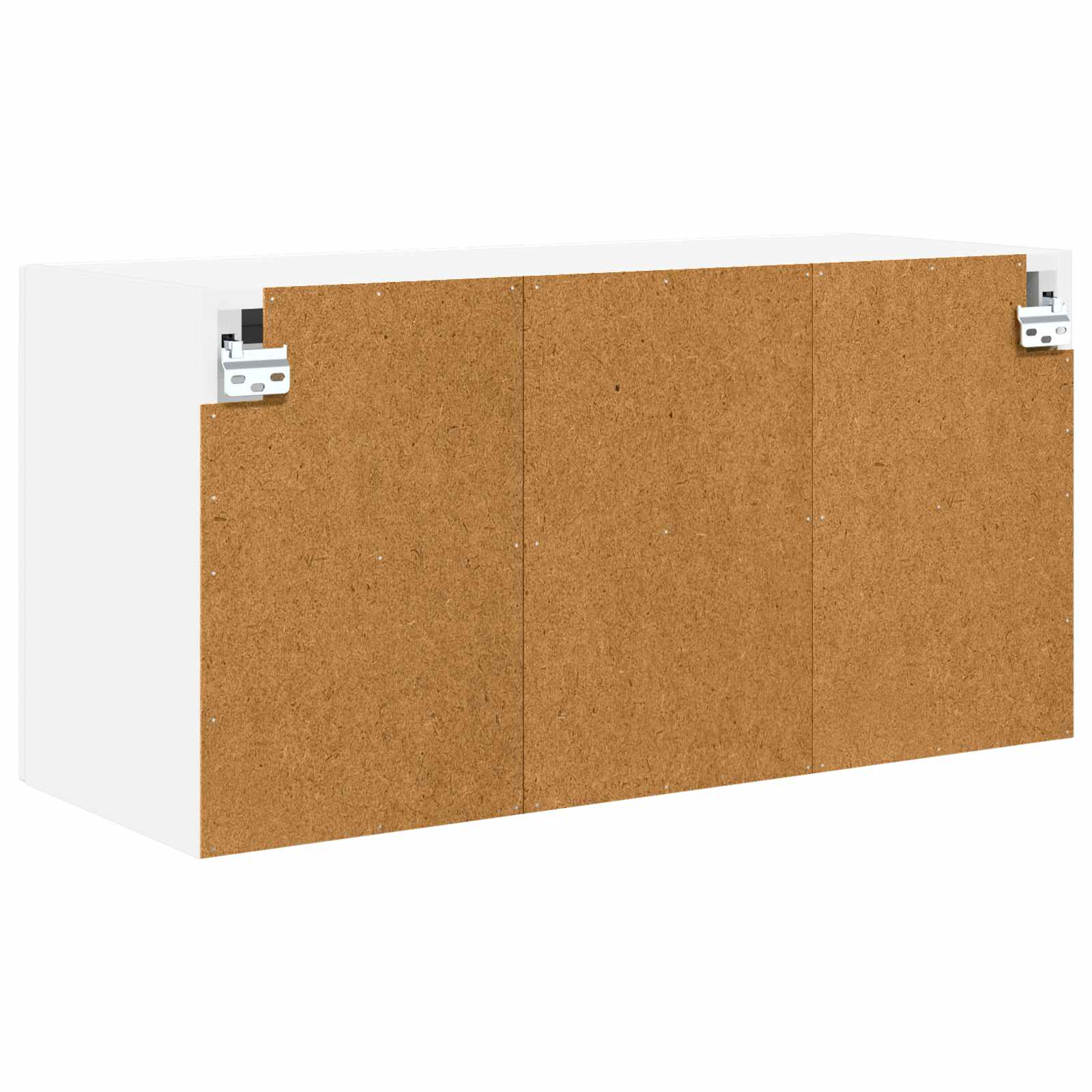 Wandglas-Schrank PORTO Weiß 80 x 31 x 40 cm Holzwerkstoff