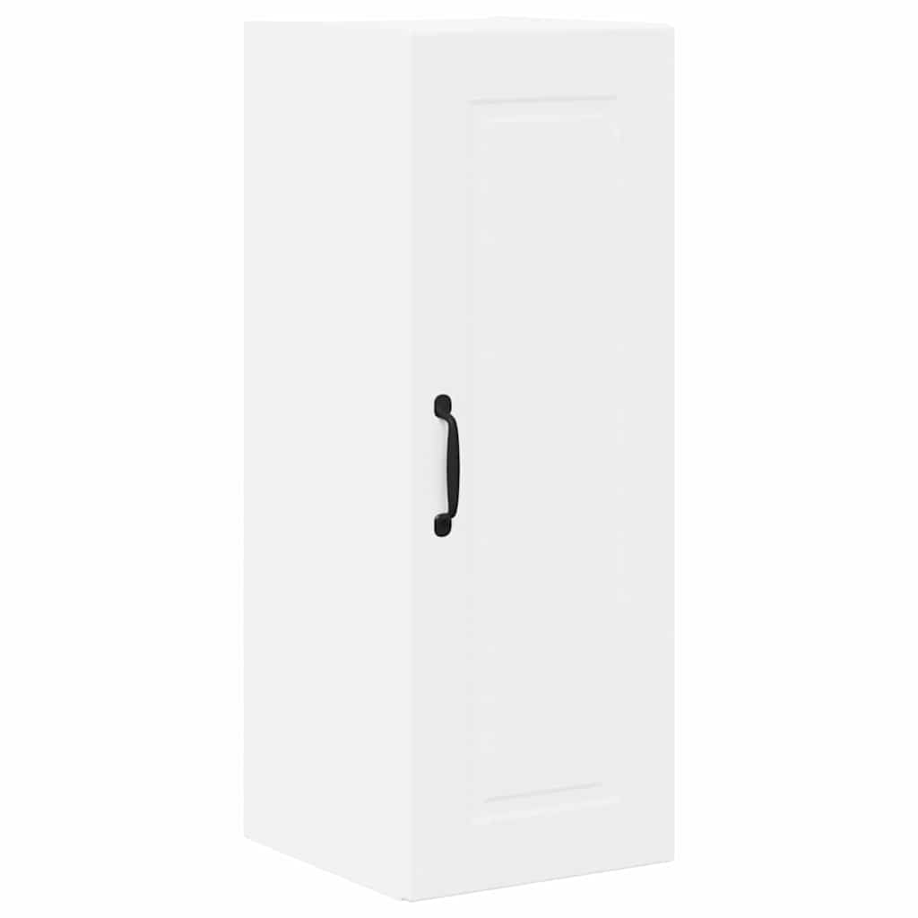 Küchenwandschrank mit Regal Weiß 30 x 31 x 80 cm Holzwerkstoff