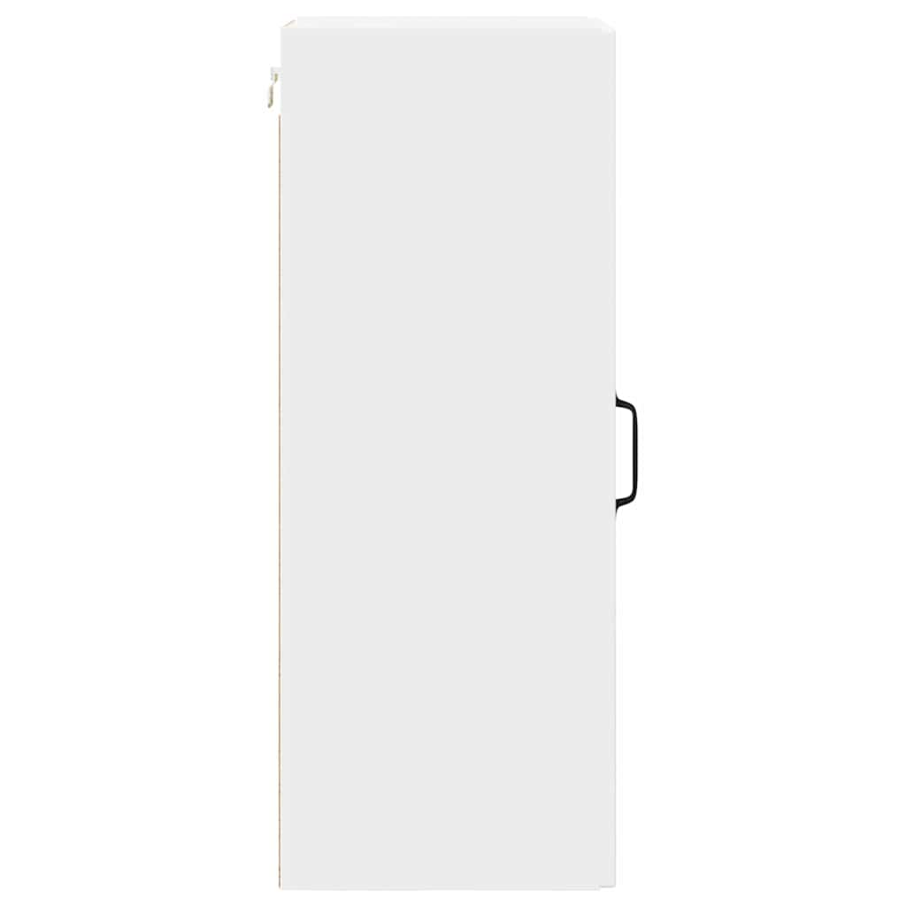 Küchenwandschrank mit Regal Weiß 30 x 31 x 80 cm Holzwerkstoff