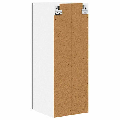 Wandschrank PORTO Schwarz 30 x 31 x 80 cm Holzwerkstoff