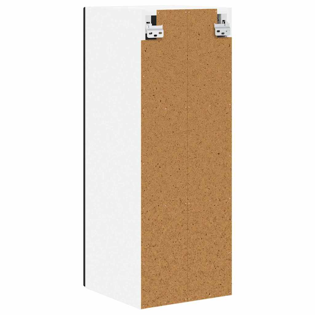 Wandschrank PORTO 2 stk. Schwarz Holzwerkstoff