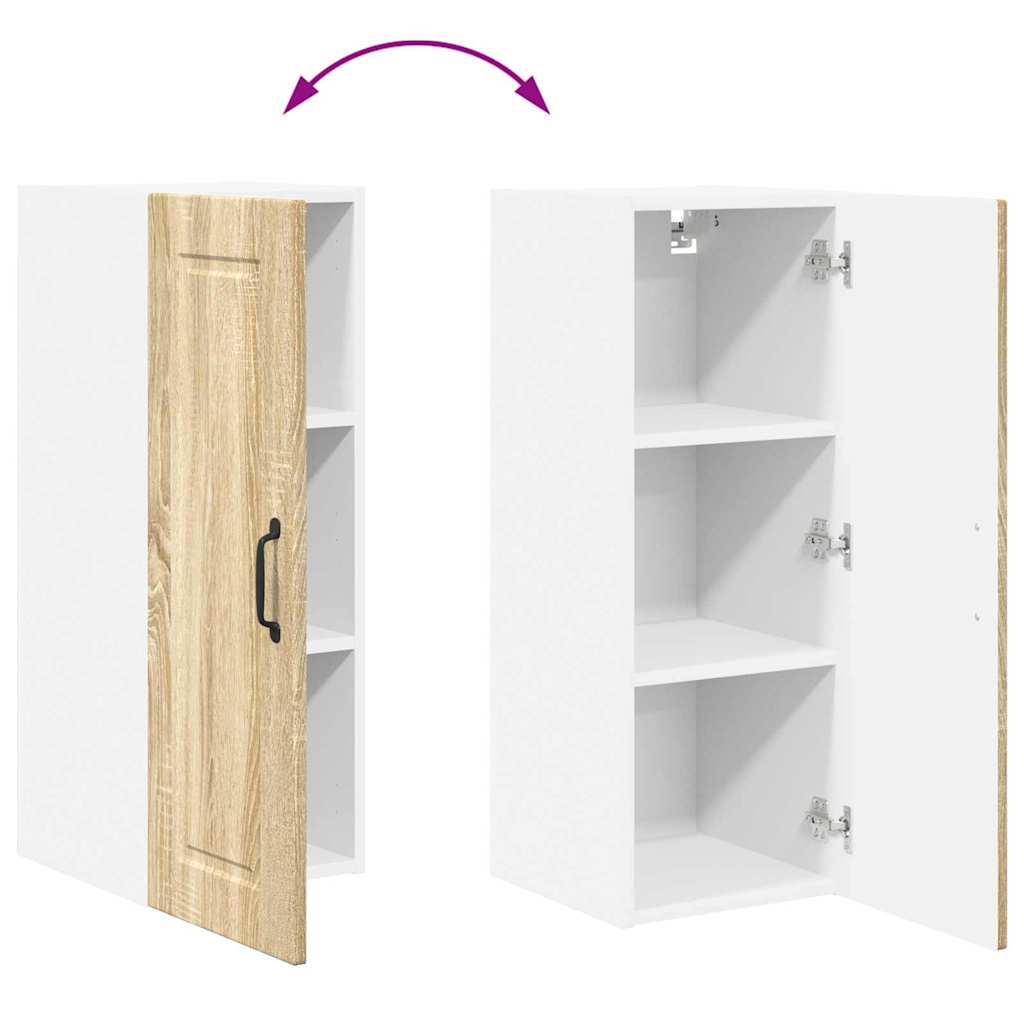 Küchenwandschrank Sonoma-Eiche 30 x 31 x 80 cm Holzwerkstoff