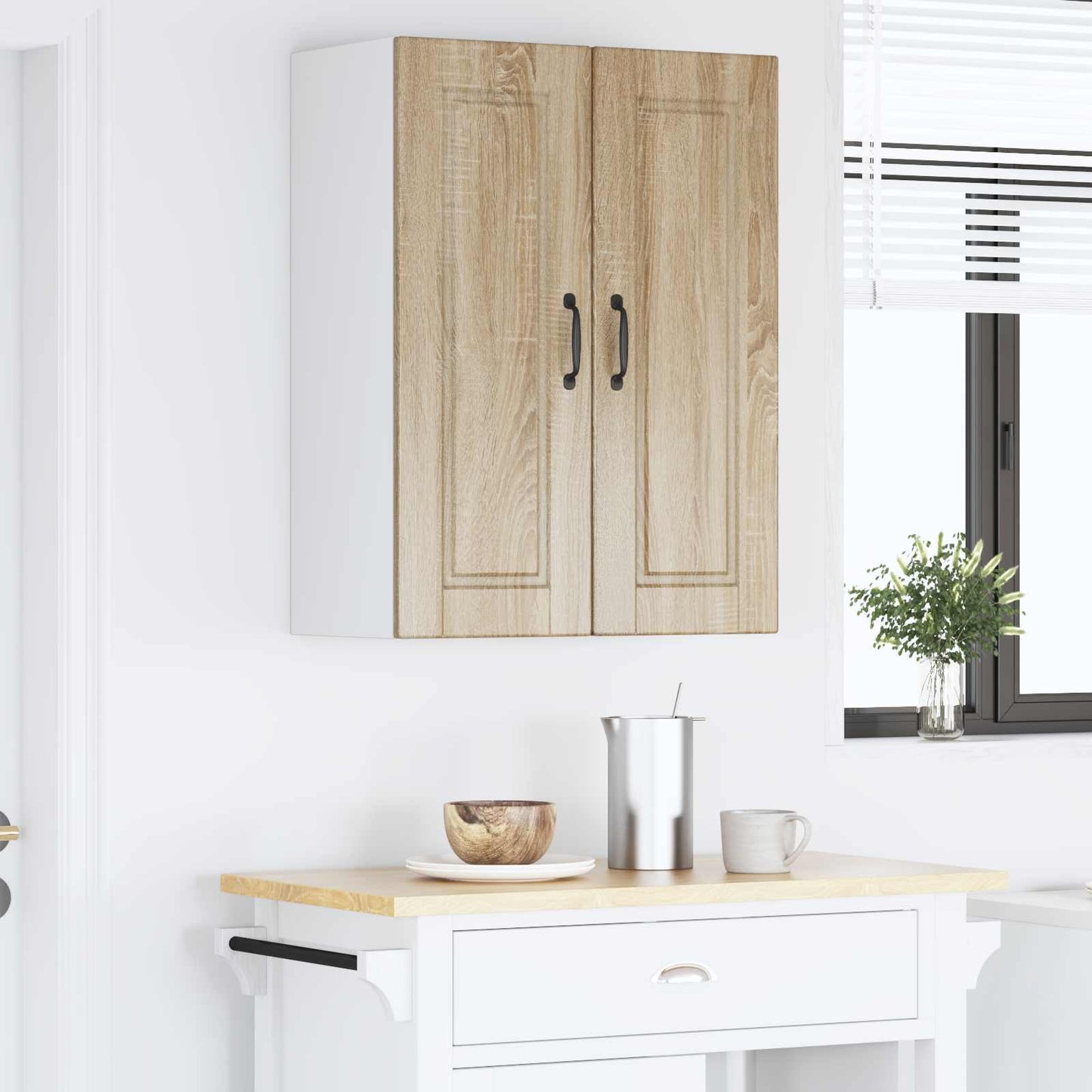 Wandschrank PORTO 2 stk. Sonoma-Eiche Holzwerkstoff