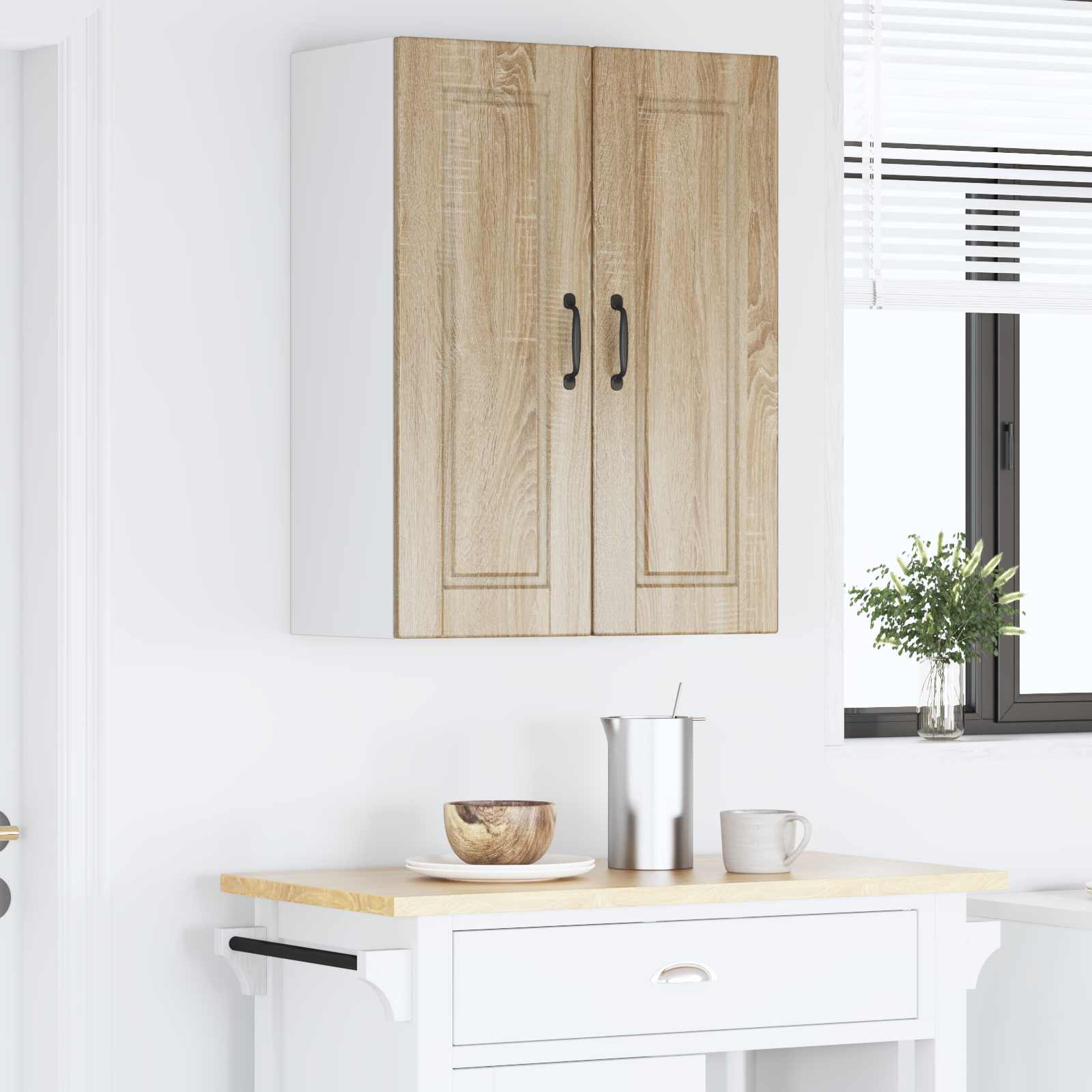 Wandschrank PORTO 2 stk. Sonoma-Eiche Holzwerkstoff