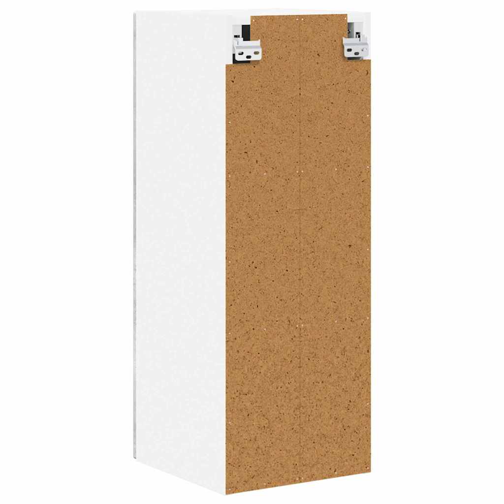 Küchenwandschrank mit Regal 2 pcs Beton Grau 30 x 31 x 80 cm