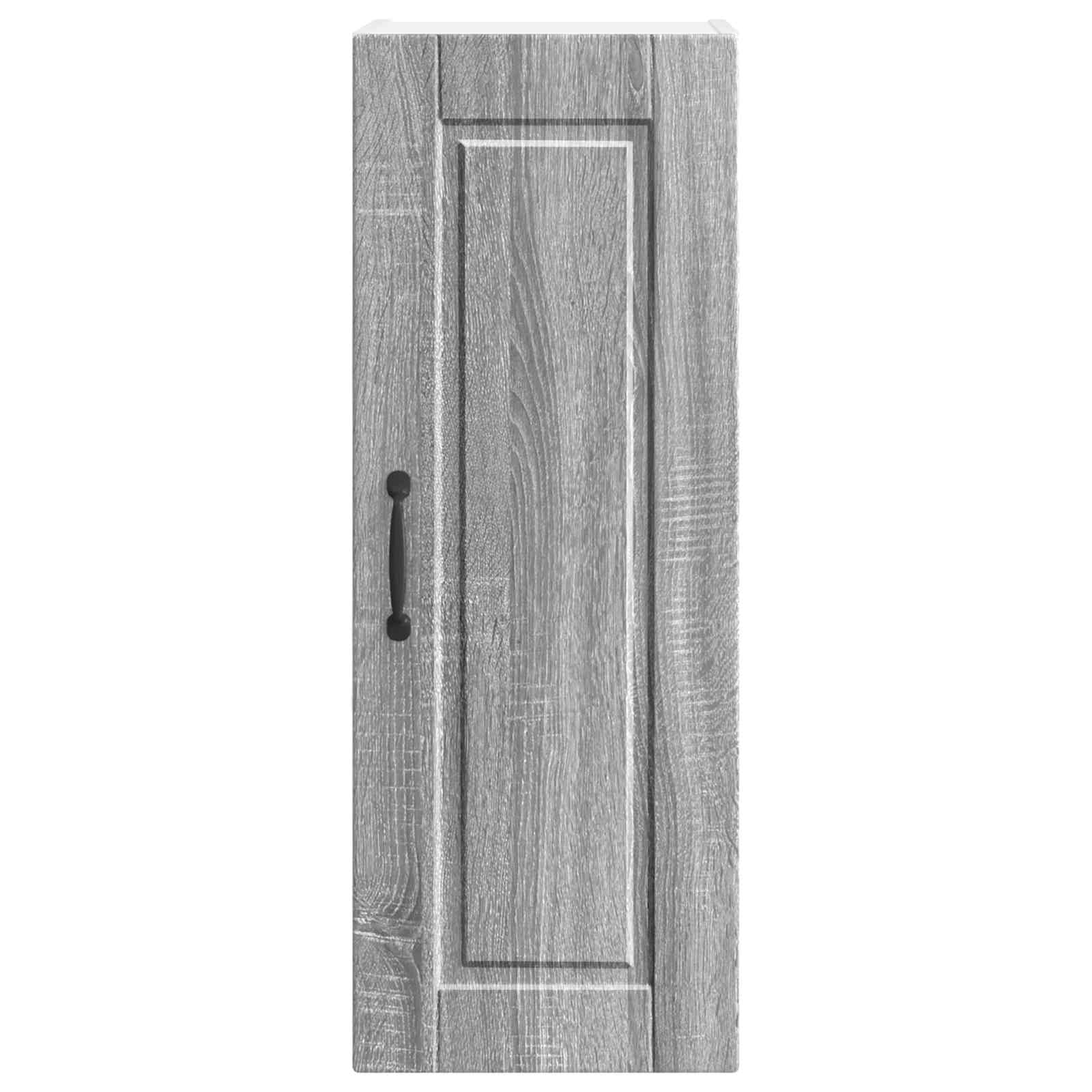 Wandschrank PORTO 2 stk. Graues Sonoma Holzwerkstoff