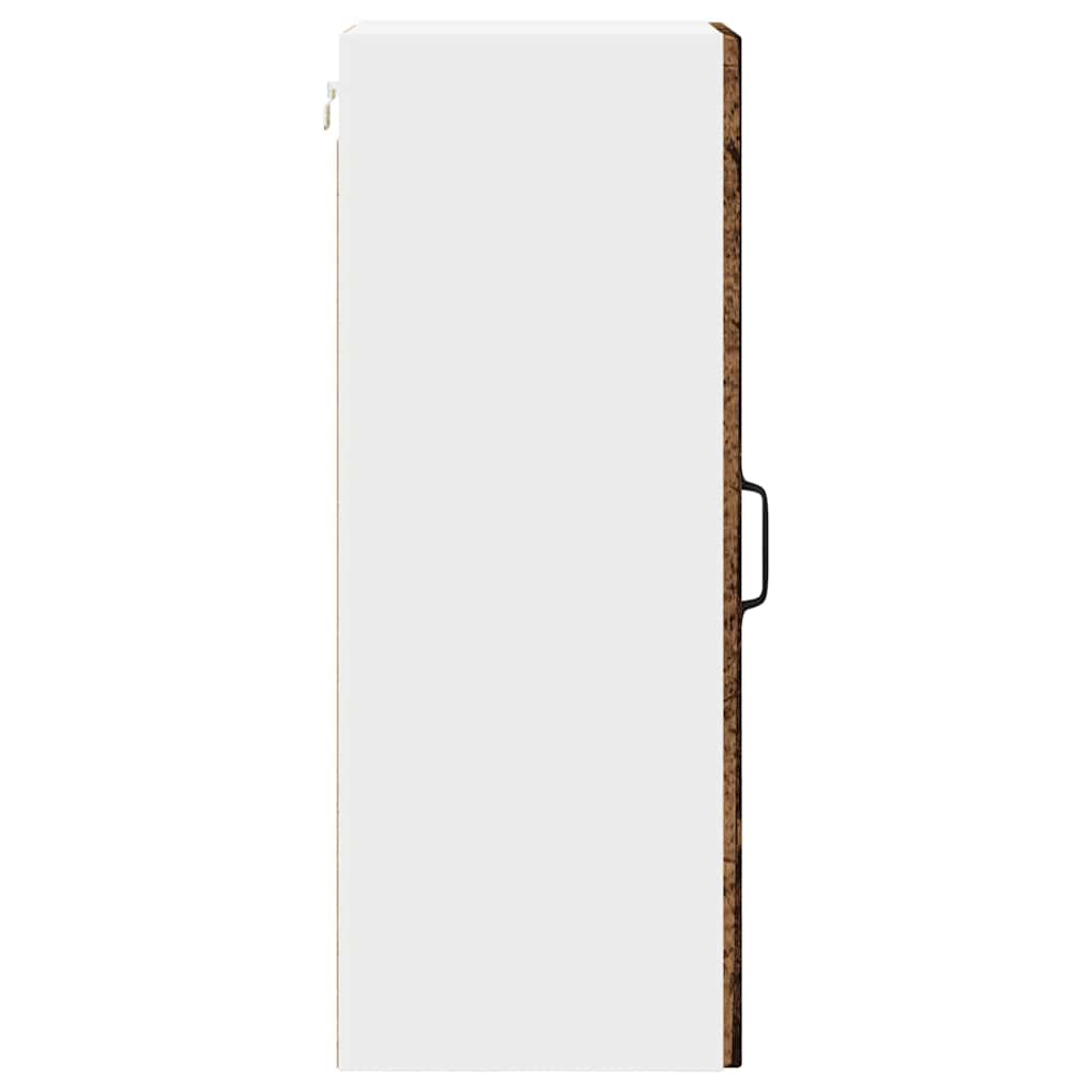 Küchenwandschrank mit Tür Altholz 30 x 31 x 80 cm Holzwerkstoff