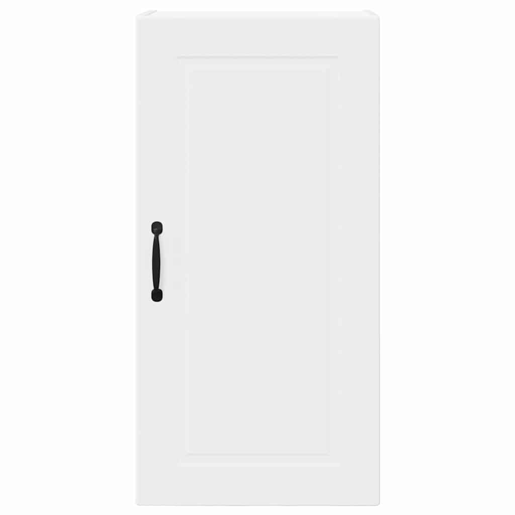 Küchenwandschrank mit Regal Weiß 40 x 31 x 80 cm Holzwerkstoff