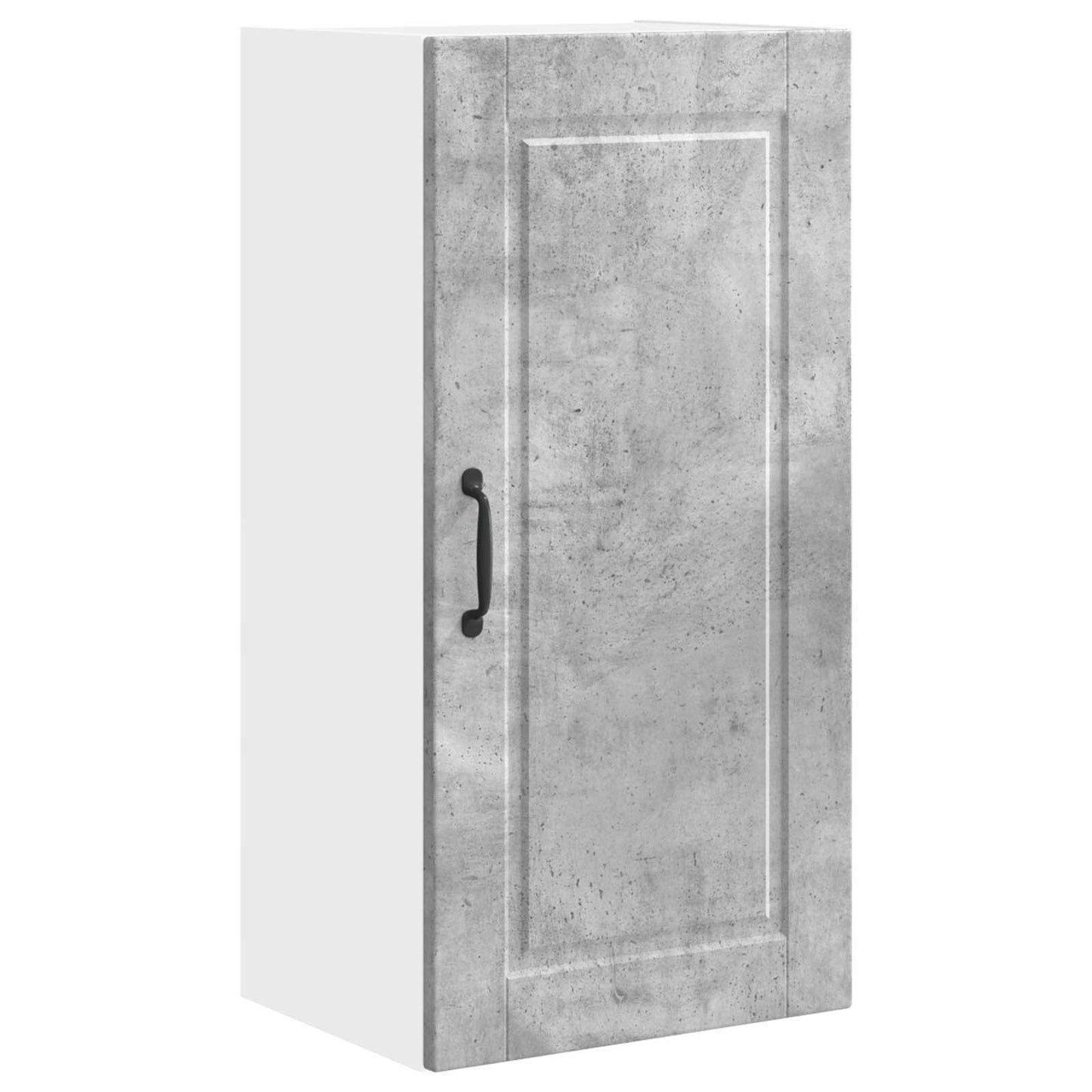 Wandschrank PORTO Beton Grau 40 x 31 x 80 cm Holzwerkstoff