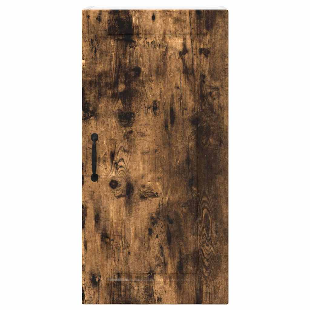 Küchenwandschrank mit Regal Geräucherte Eiche 40 x 31 x 80 cm