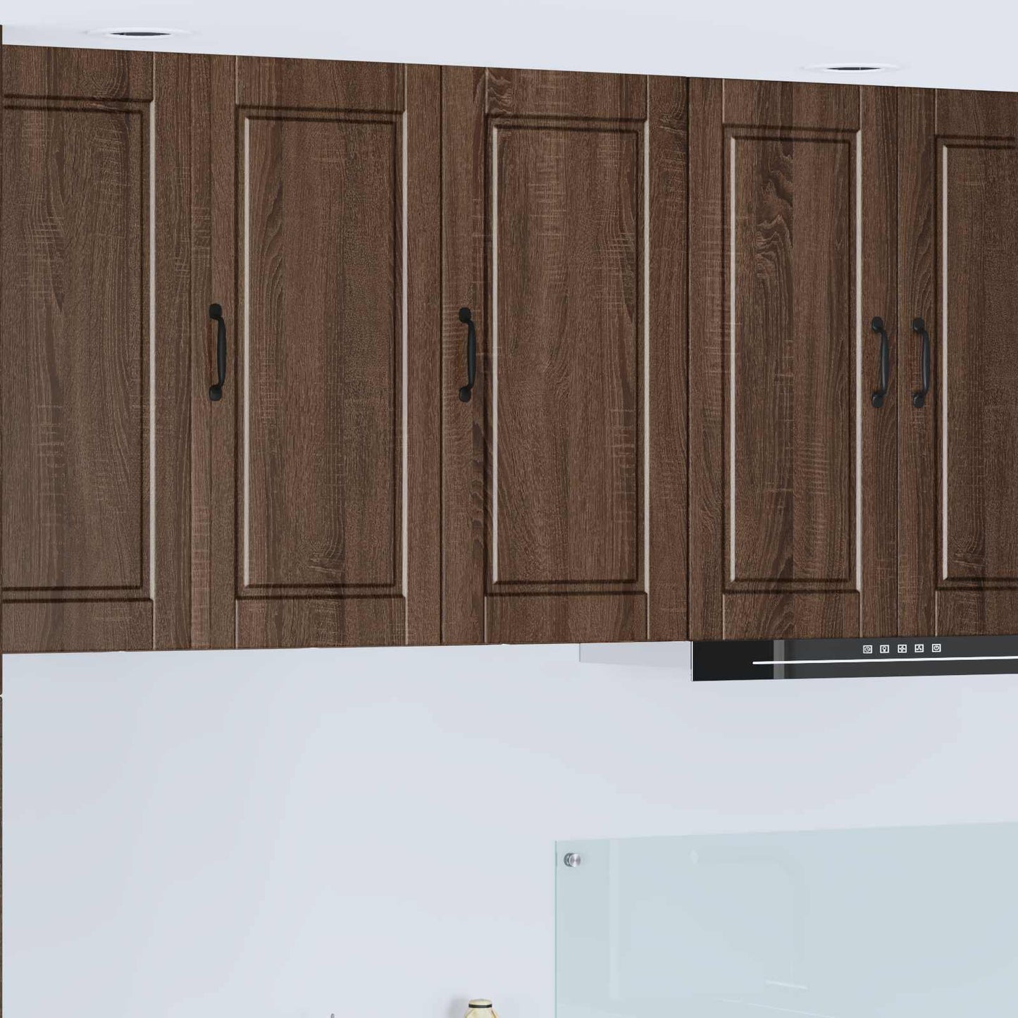 Wandschrank PORTO Braun Eichen-Optik 40 x 31 x 80 cm