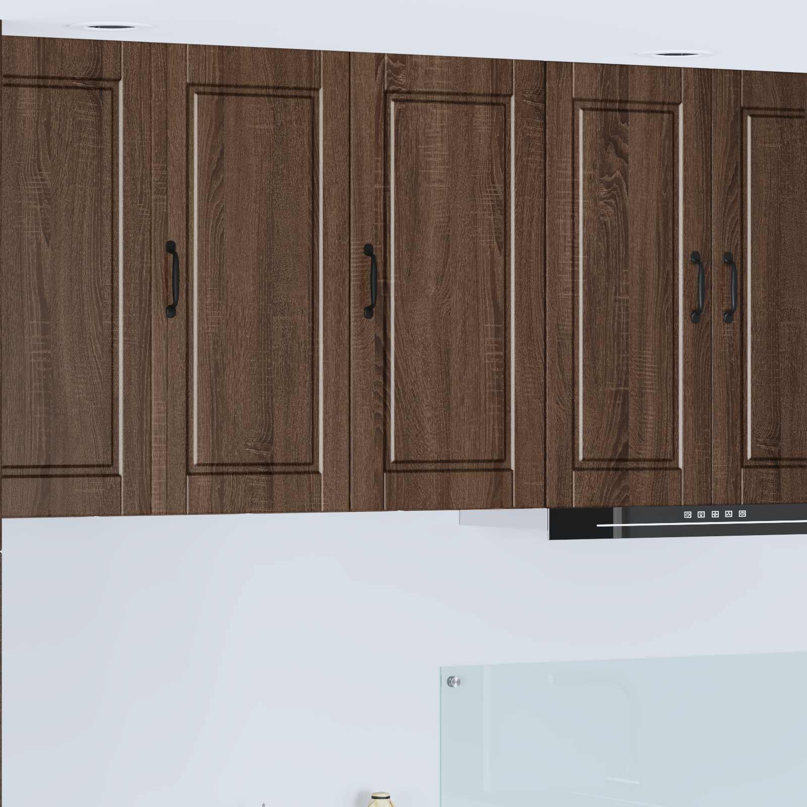Wandschrank PORTO Braun Eichen-Optik 40 x 31 x 80 cm