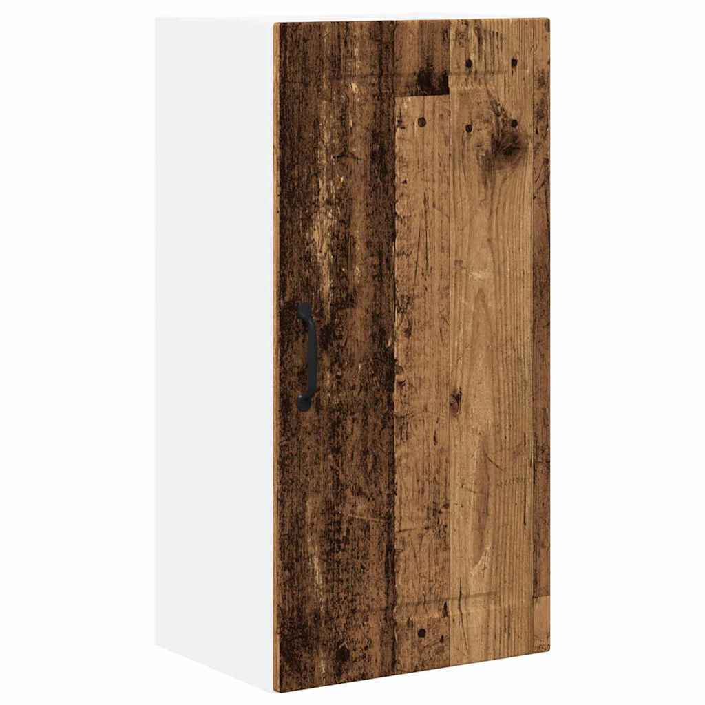 Küchenwandschrank mit Tür Altholz 40 x 31 x 80 cm Holzwerkstoff