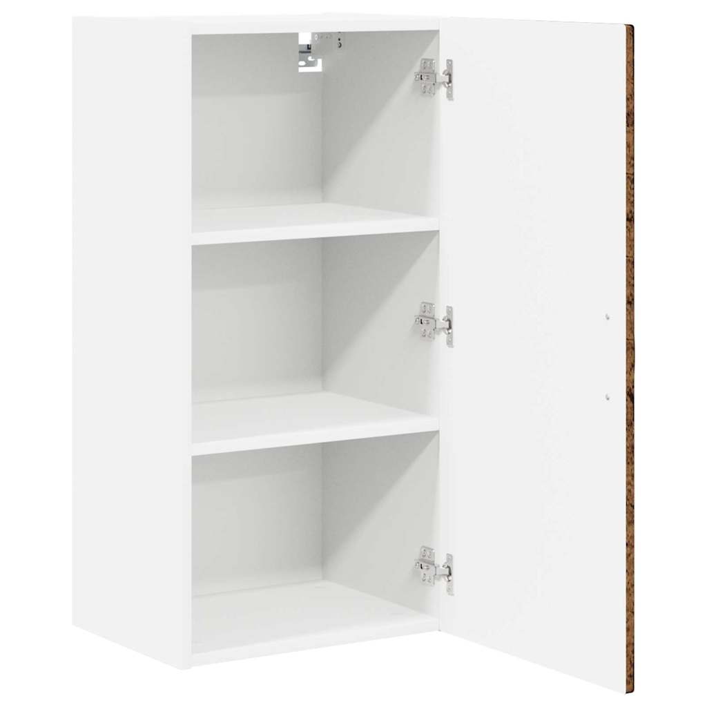 Küchenwandschrank mit Tür Altholz 40 x 31 x 80 cm Holzwerkstoff
