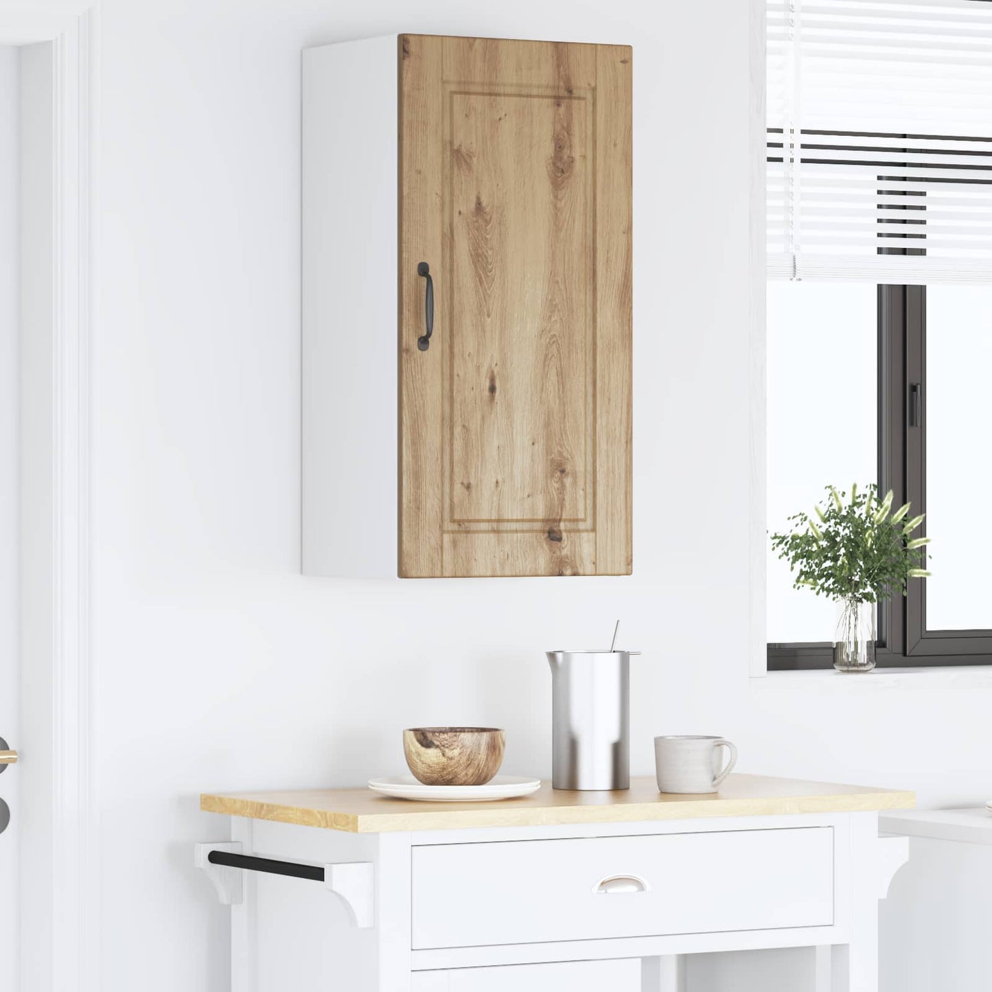 Wandschrank PORTO Artisan-Eiche 40 x 31 x 80 cm Holzwerkstoff