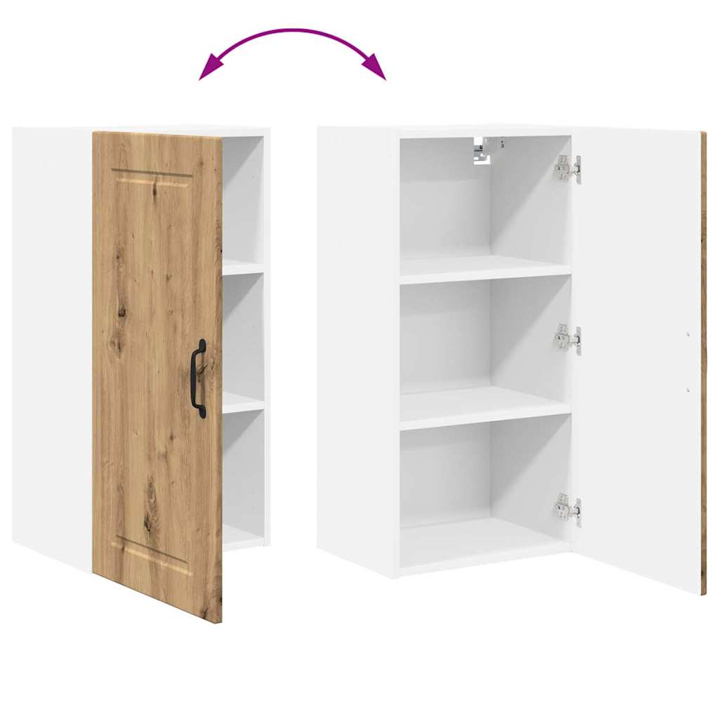 Küchenwandschrank Artisan-Eiche 40 x 31 x 80 cm Holzwerkstoff