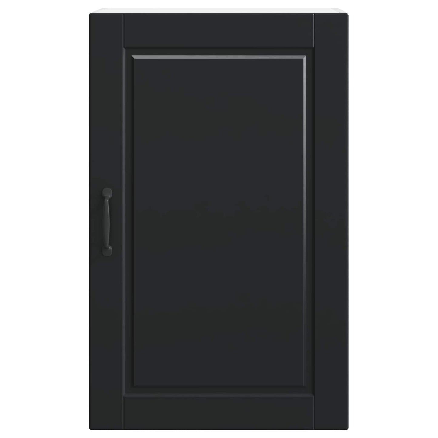 Wandschrank PORTO Schwarz 50 x 31 x 80 cm Holzwerkstoff