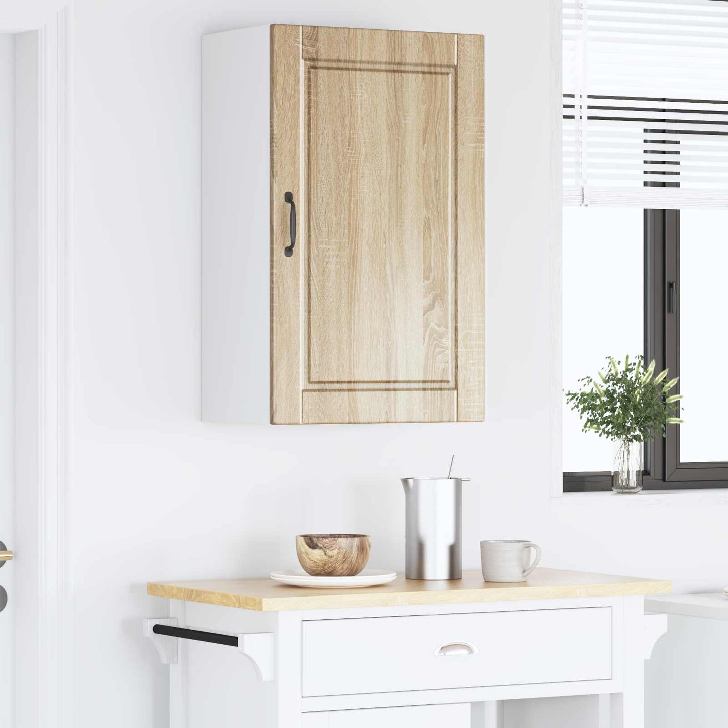 Wandschrank PORTO Sonoma-Eiche 50 x 31 x 80 cm Holzwerkstoff