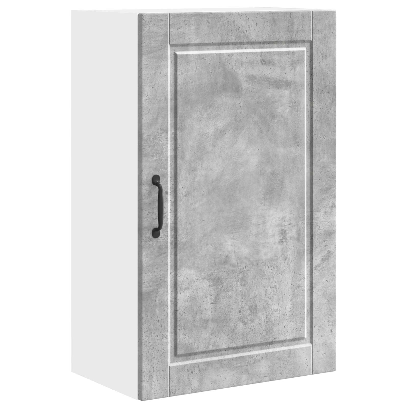 Wandschrank PORTO Beton Grau 50 x 31 x 80 cm Holzwerkstoff